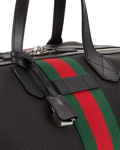 gucci black canvas